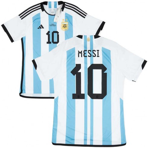 2022-23 Mens Argentina Home Vs France Shirt Messi #10 2022-23 Mens Argentina Home Vs France Shirt Messi #10